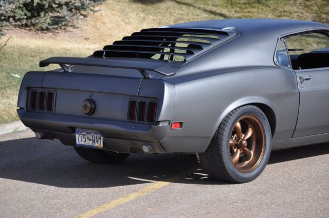 1970 Gray Ford Mustang Fastback