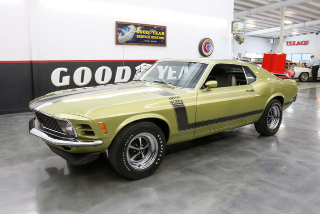 1970 Ford Mustang 70 BOSS 302 ELITE MARTI REPORT 4 SPEED EXCELLENT C ...