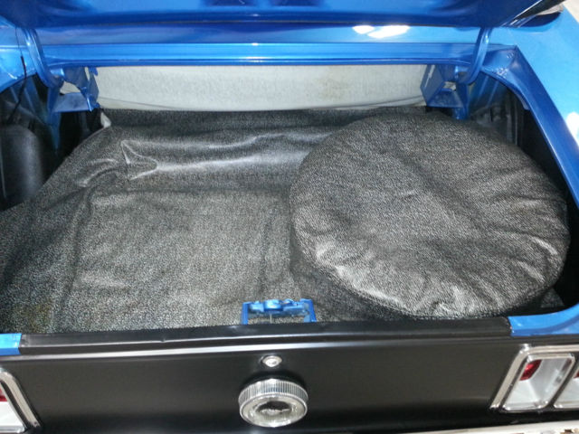 1970 Blue Ford Mustang Convertible