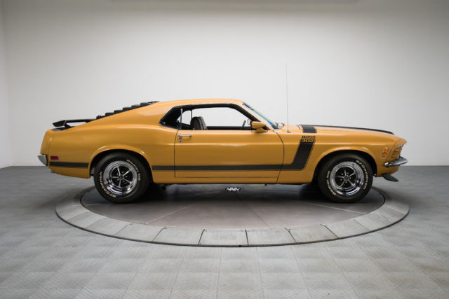 1970 Ford Mustang Boss 302 11807 Miles Bright Gold Metallic Coupe 302 ...