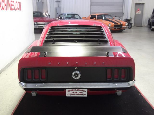 1970 Red Ford Mustang