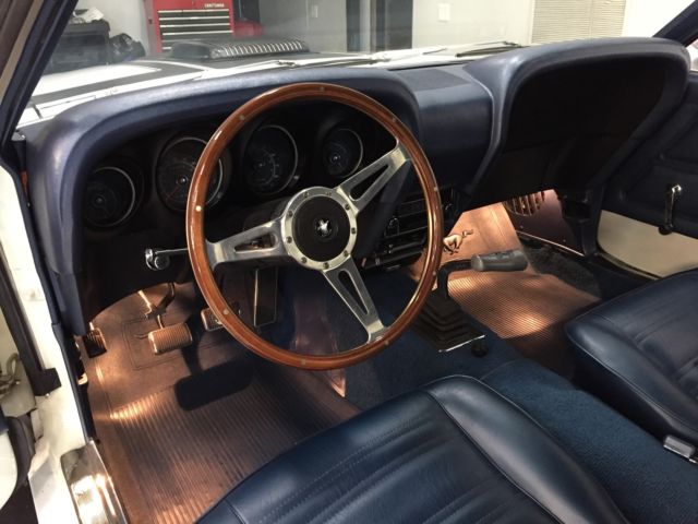 1970 Pastel Blue Ford Mustang U/K
