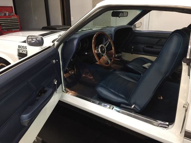 1970 Pastel Blue Ford Mustang U/K