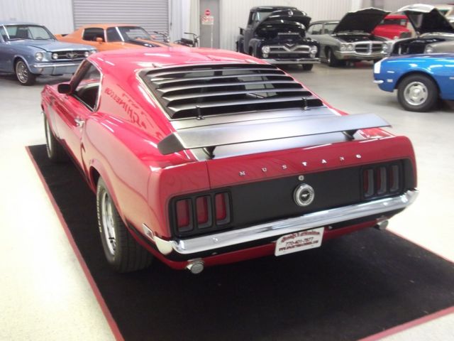 1970 Red Ford Mustang