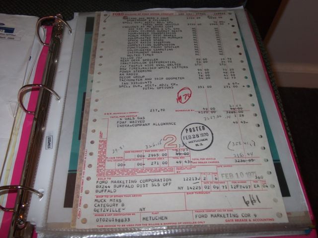 1970 Red Ford Mustang