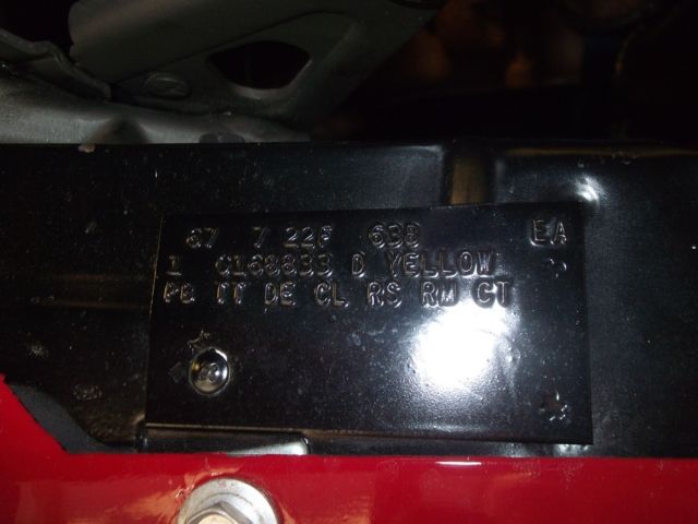 1970 Red Ford Mustang