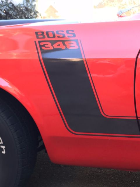 1970 Red Ford Mustang Coupe