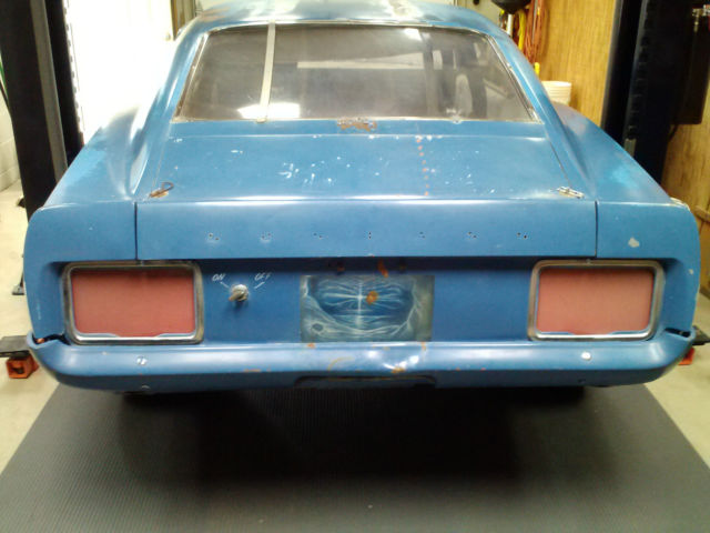 1970 Grabber Blue Ford Mustang Fastback