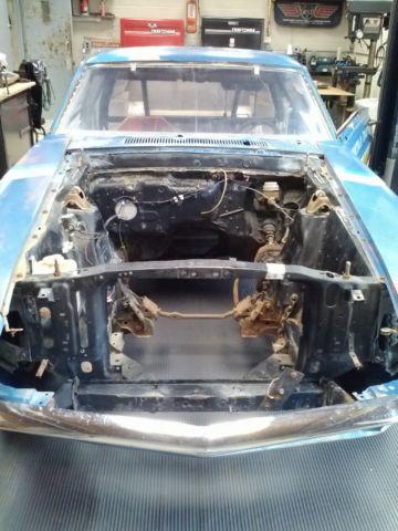 1970 Grabber Blue Ford Mustang Fastback