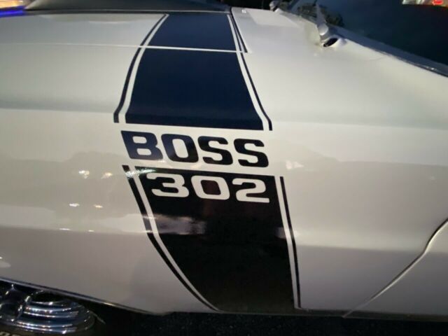 1970 White Ford Mustang Convertible