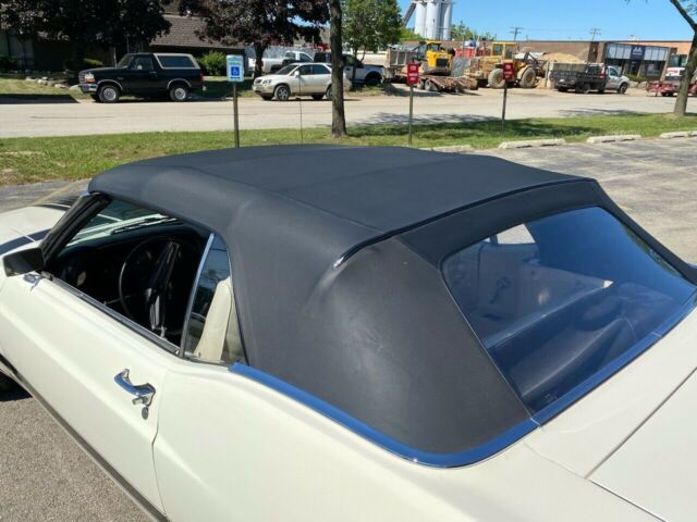1970 White Ford Mustang Convertible