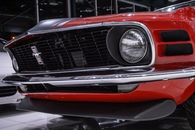 1970 Red Ford Mustang Convertible