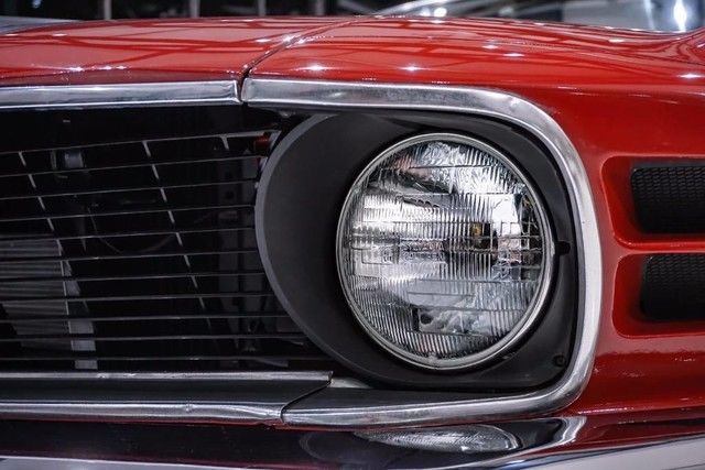 1970 Red Ford Mustang Convertible