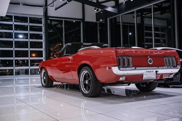 1970 Red Ford Mustang Convertible