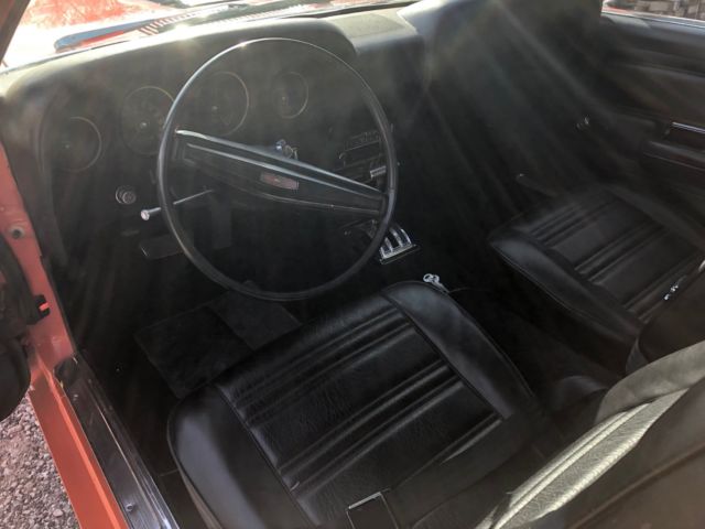 1970 Orange Ford Mustang Convertible