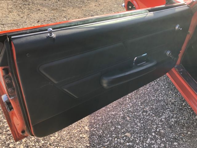 1970 Orange Ford Mustang Convertible