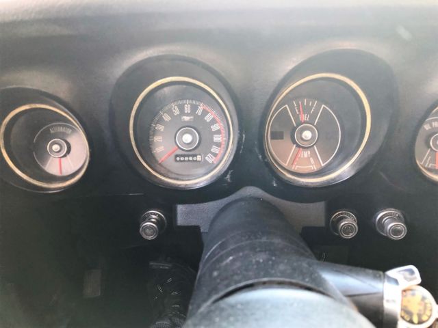 1970 Orange Ford Mustang Convertible