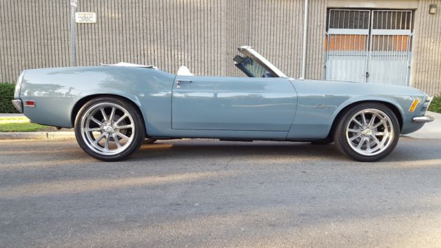 1970 BABY SKY BLUE Ford Mustang CONVERTIBLE