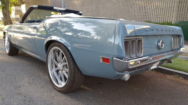 1970 BABY SKY BLUE Ford Mustang CONVERTIBLE