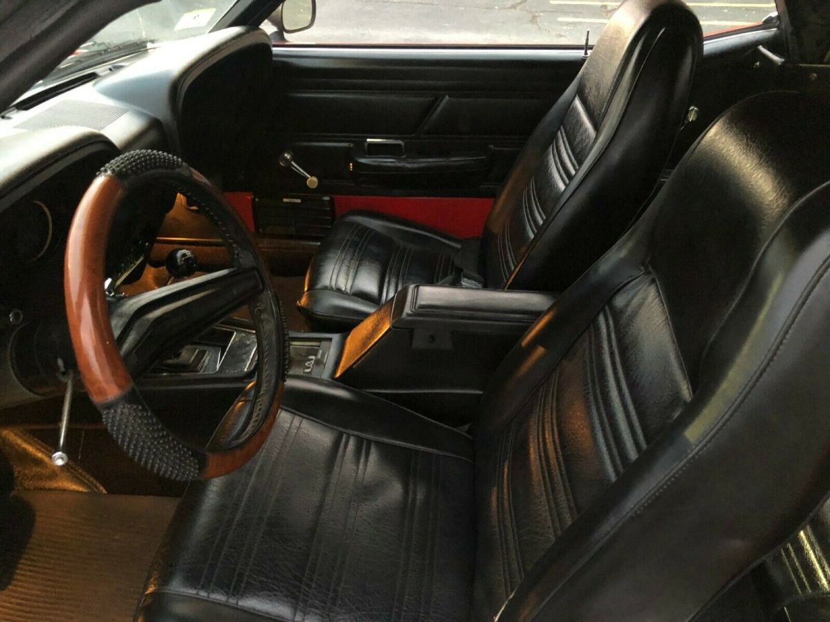 1970 Red Ford Mustang Convertible