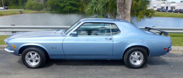 1970 Blue Ford Mustang Coupe