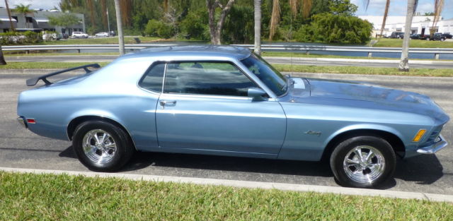 1970 Blue Ford Mustang Coupe