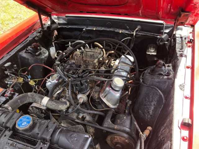 1970 Red Ford Mustang Coupe