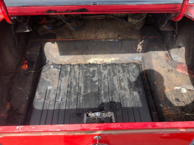 1970 Red Ford Mustang Coupe