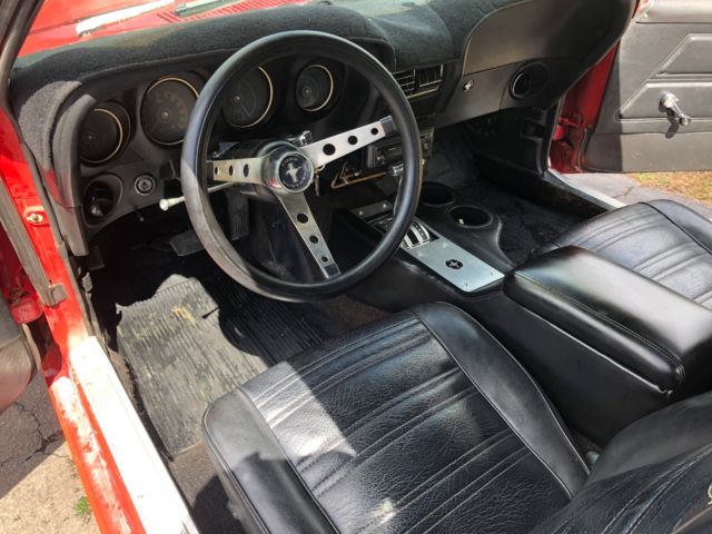 1970 Red Ford Mustang Coupe