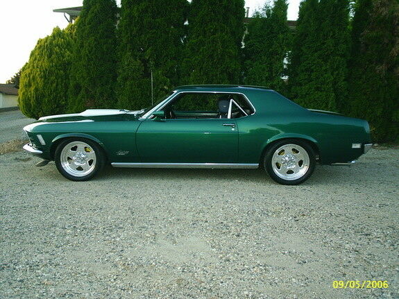 1970 Green Ford Mustang Coupe