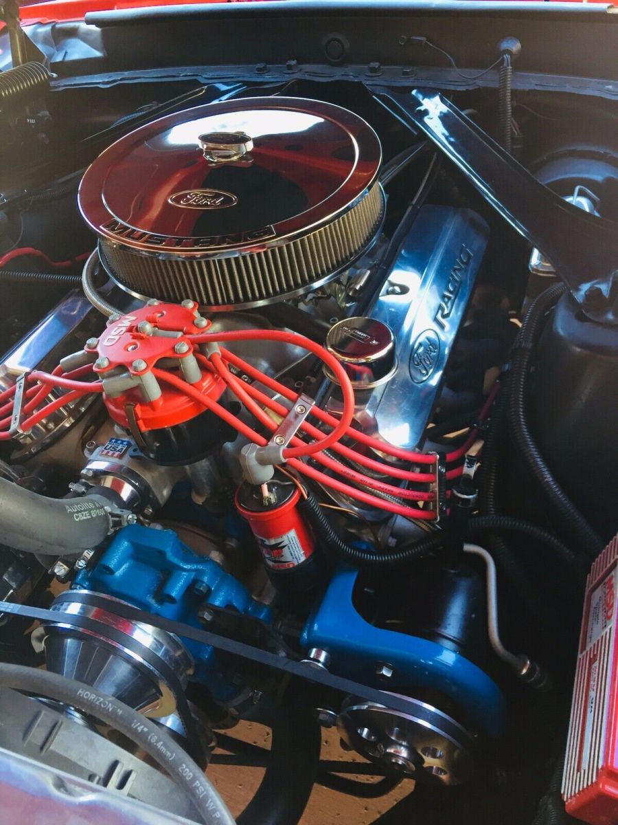 1970 Red Ford Mustang Coupe