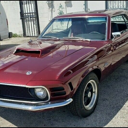 1970 Red Ford Mustang Coupe