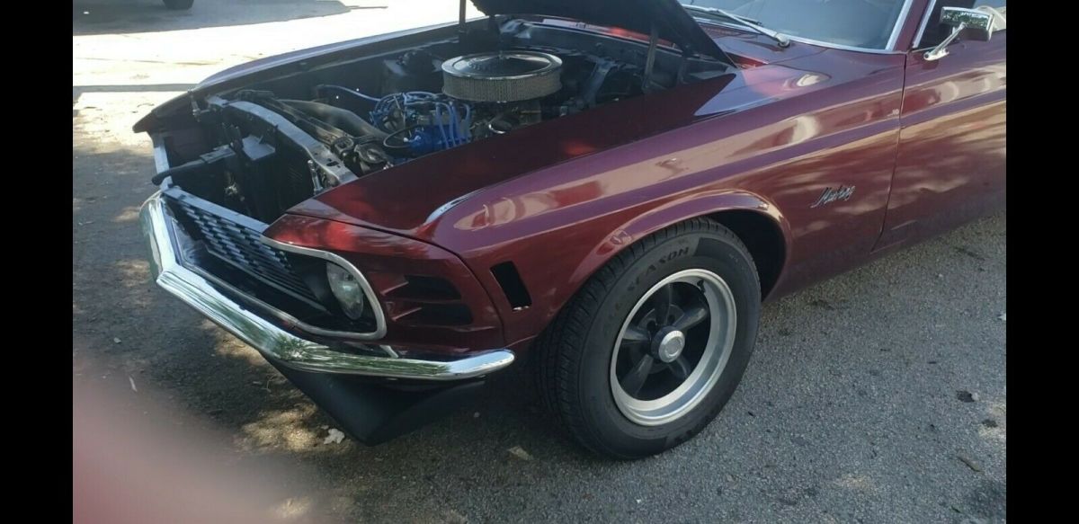 1970 Red Ford Mustang Coupe