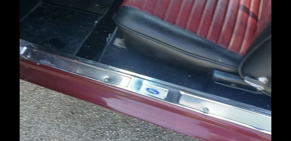 1970 Red Ford Mustang Coupe