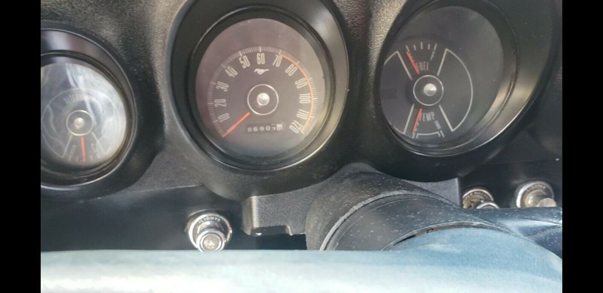 1970 Red Ford Mustang Coupe