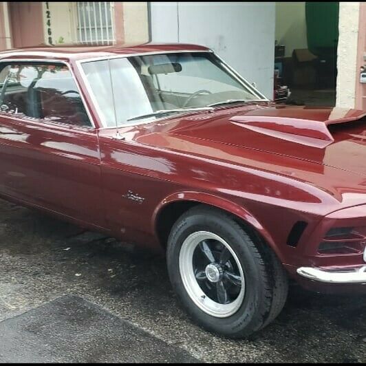 1970 Red Ford Mustang Coupe