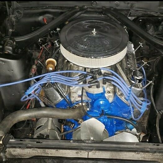 1970 Red Ford Mustang Coupe