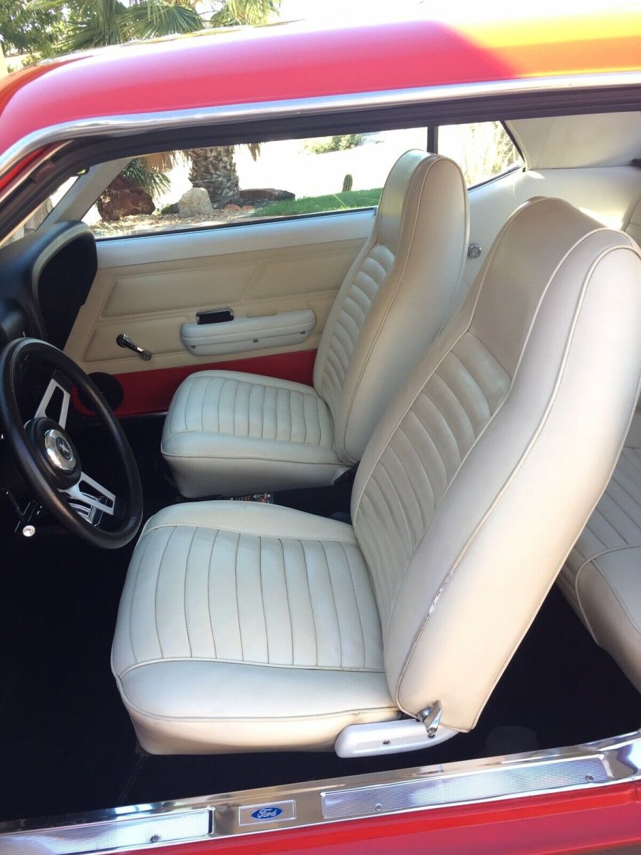 1970 Red Ford Mustang Coupe