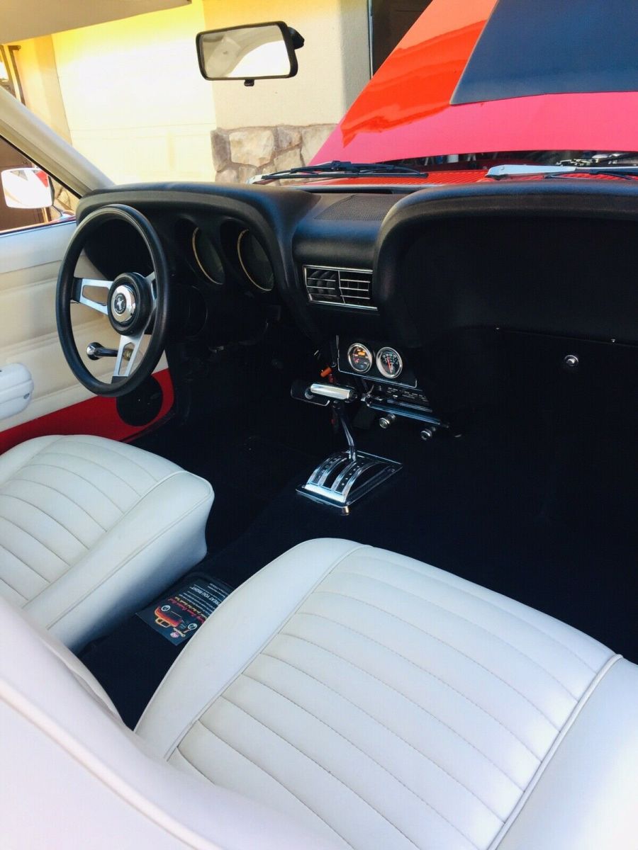 1970 Red Ford Mustang Coupe