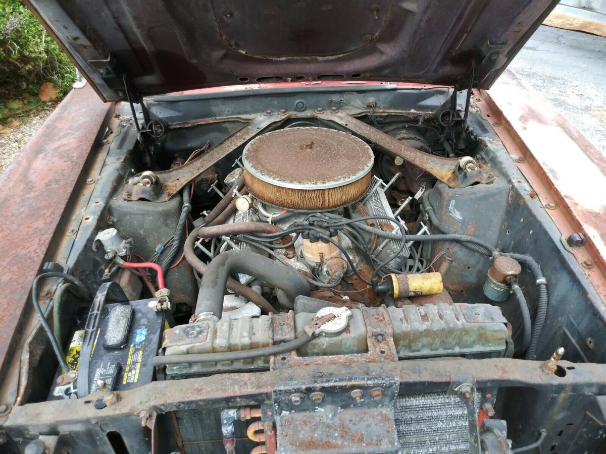 1970 Red Ford Mustang Fastback