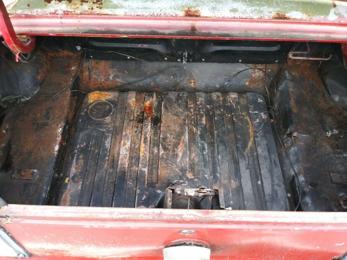 1970 Red Ford Mustang Fastback