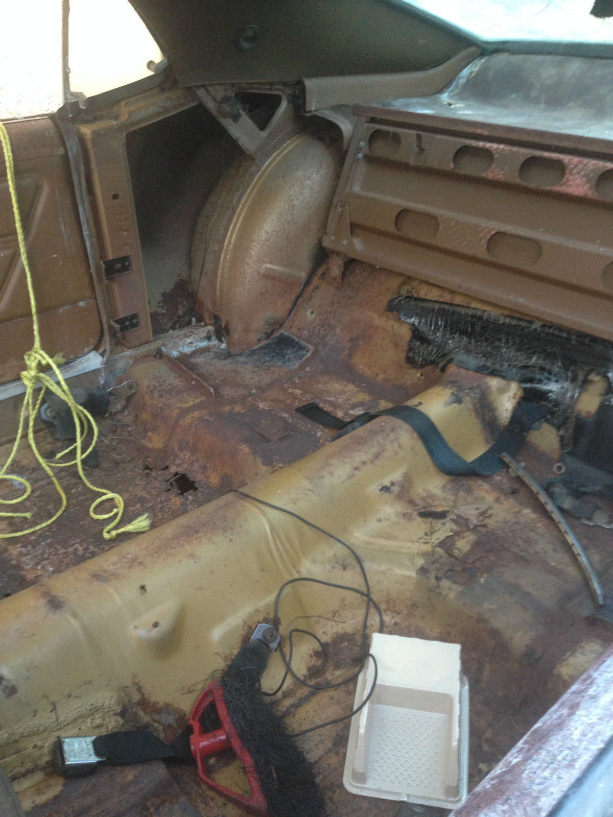 1970 Red Ford Mustang Fastback