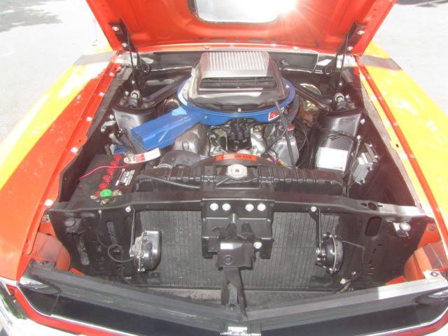 1970 Orange Ford Mustang Fastback