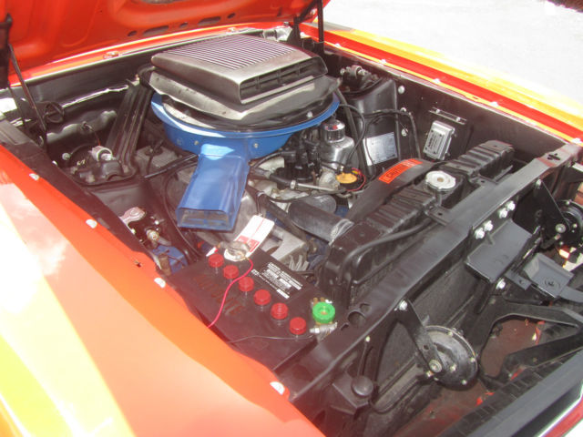 1970 Orange Ford Mustang Fastback