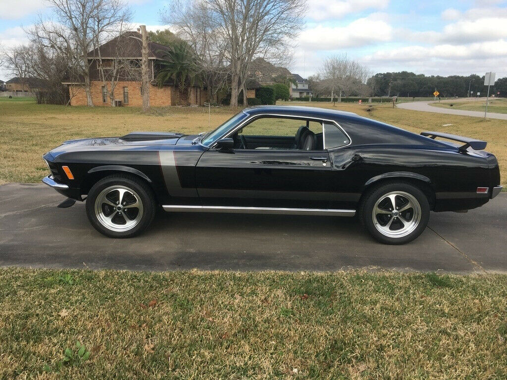 1970 Silver Ford Mustang Coupe