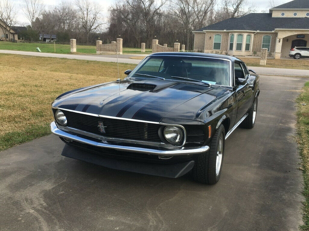 1970 Silver Ford Mustang Coupe