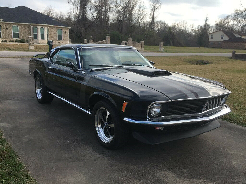 1970 Silver Ford Mustang Coupe
