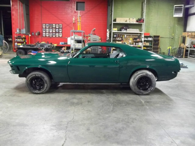 1970 Hunter Green Ford Mustang Fastback