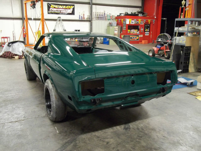 1970 Hunter Green Ford Mustang Fastback