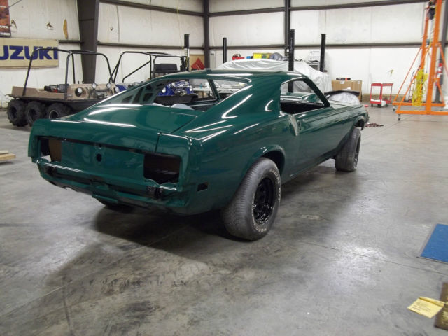 1970 Hunter Green Ford Mustang Fastback